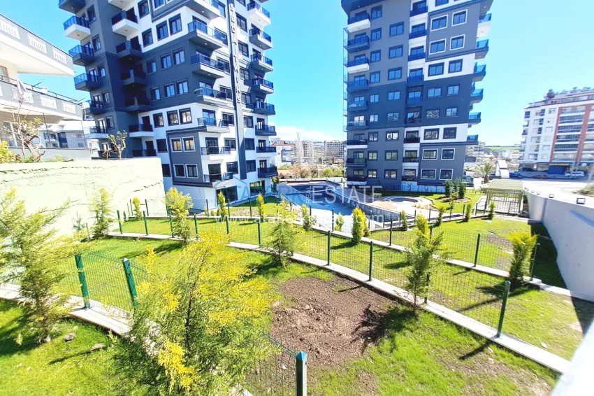 Apartment for sale in Avsallar with new furniture from the owner in a comfort-class complex 15 