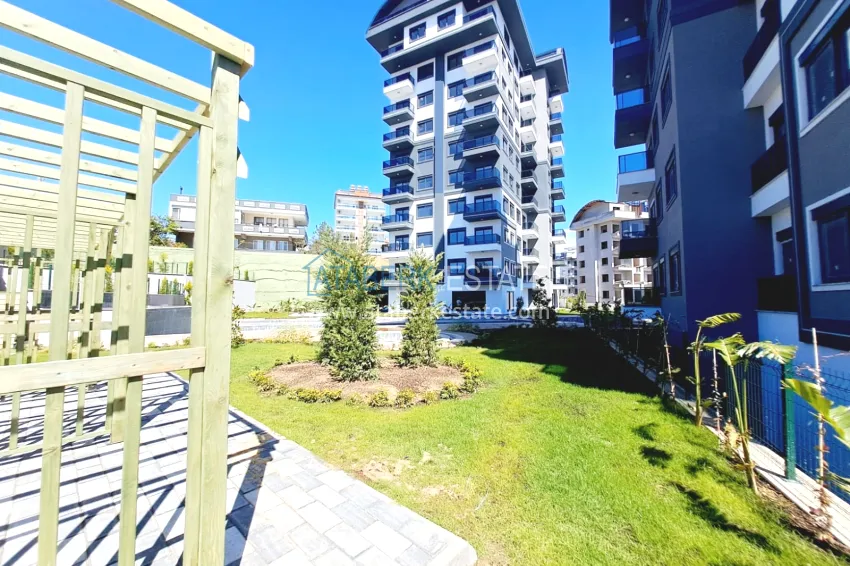 Apartment for sale in Avsallar with new furniture from the owner in a comfort-class complex 18 