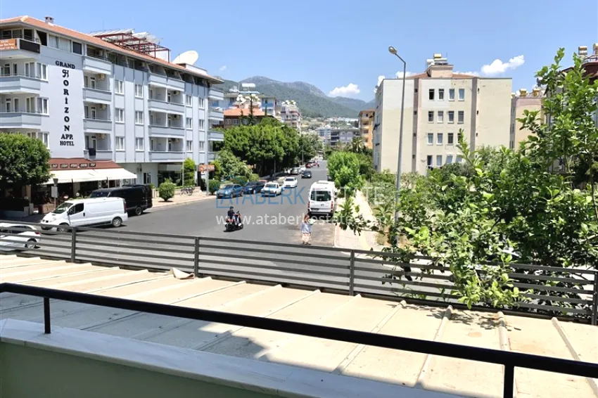 Purchase Apartment 1+1 with furniture and mountain views — 200 meters from the sea, Oba area 17 