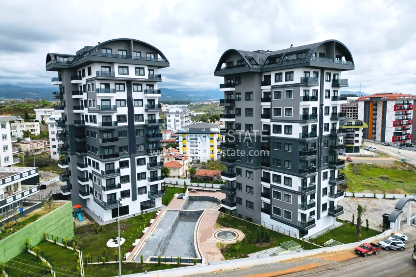 Apartment for sale in Avsallar with new furniture from the owner in a comfort-class complex 1 