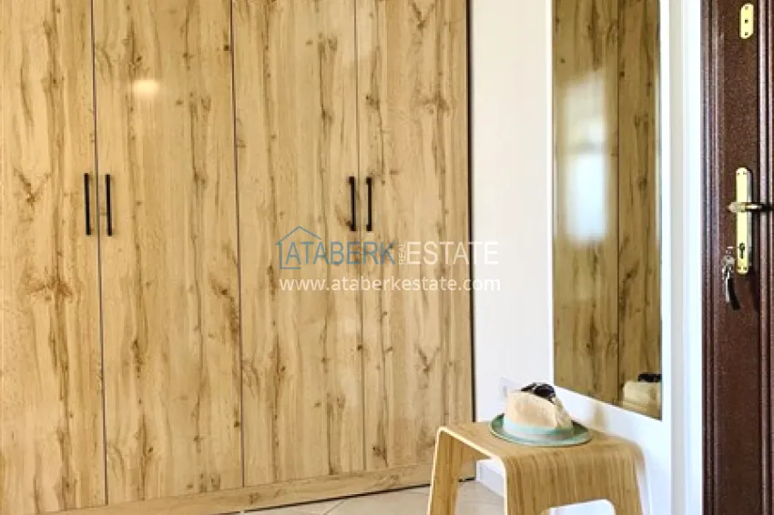 Purchase Apartment 1+1 with furniture and mountain views — 200 meters from the sea, Oba area 2 