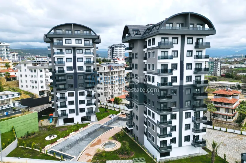 Apartment for sale in Avsallar with new furniture from the owner in a comfort-class complex 2 