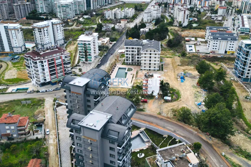 Apartment for sale in Avsallar with new furniture from the owner in a comfort-class complex 5 