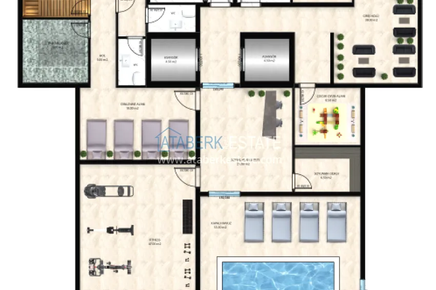 Buy cheap Apartment for sale in Avsallar with new furniture from the owner in a comfort-class complex 2 