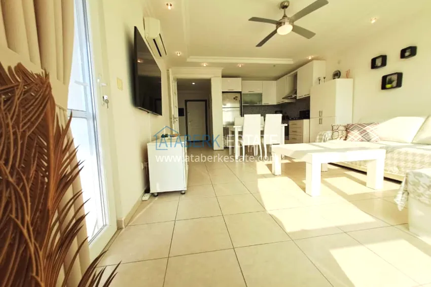 Purchase 1+1 apartment from owner in Alanya, Oba - furnished in a condominium complex 10 