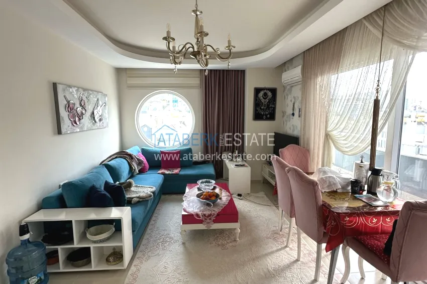 Purchase 1+1 apartment with sea and mountain views in Mahmutlar — 300 from the sea, sale from the owner 12 