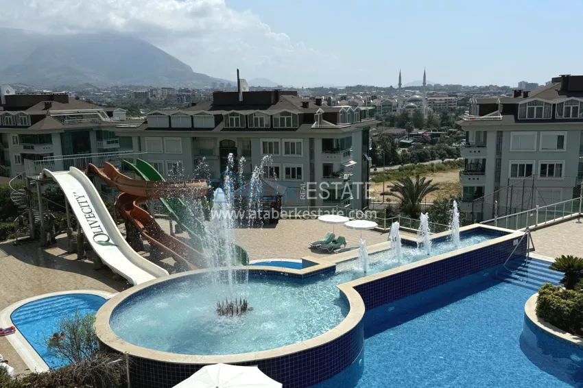 1+1 apartment from owner in Alanya, Oba - furnished in a condominium complex 11 