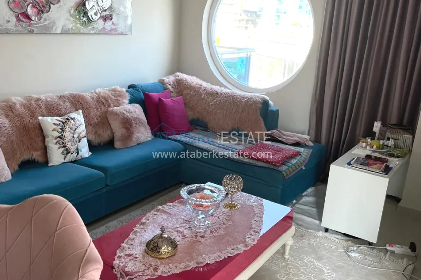 Purchase 1+1 apartment with sea and mountain views in Mahmutlar — 300 from the sea, sale from the owner 13 