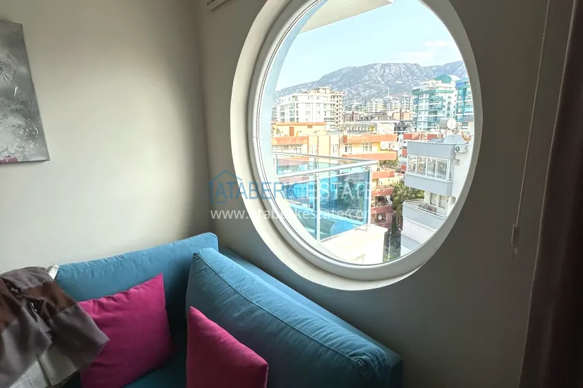 Purchase 1+1 apartment with sea and mountain views in Mahmutlar — 300 from the sea, sale from the owner 14 