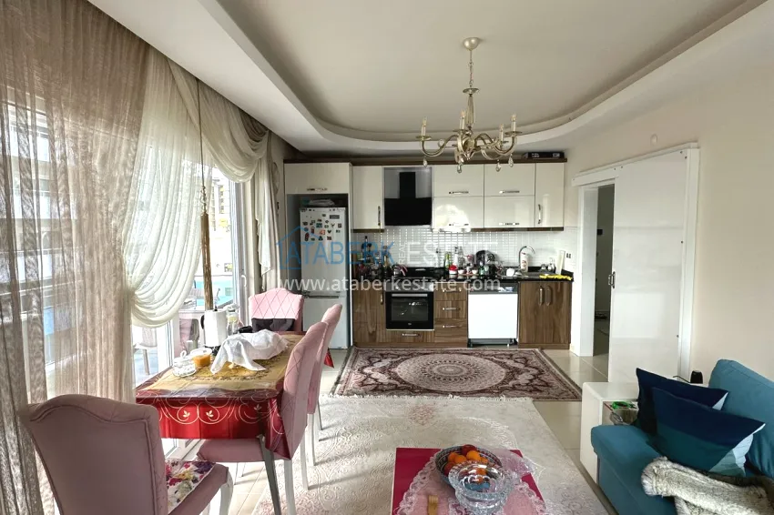 Purchase 1+1 apartment with sea and mountain views in Mahmutlar — 300 from the sea, sale from the owner 16 