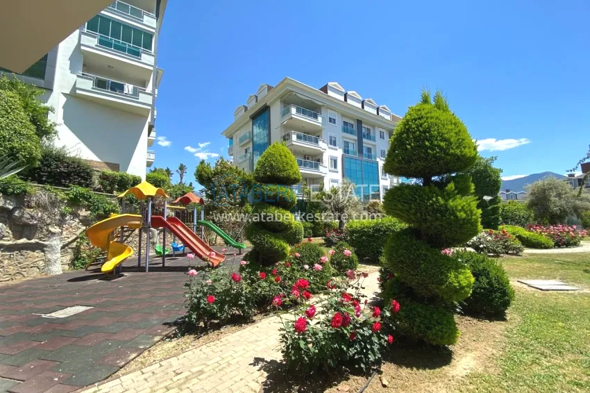 1+1 apartment from owner in Alanya, Oba - furnished in a condominium complex 19 