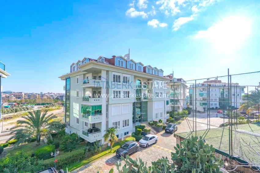 1+1 apartment from owner in Alanya, Oba - furnished in a condominium complex 27 