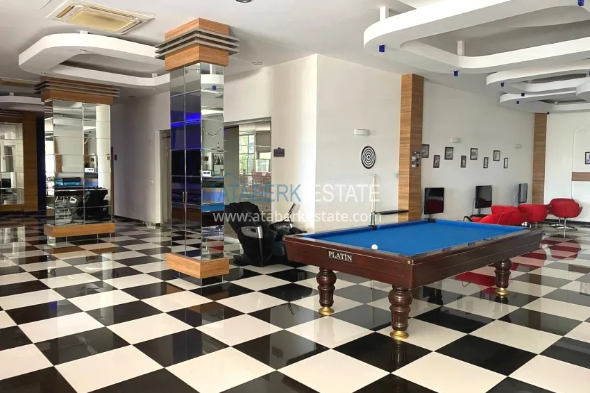 1+1 apartment from owner in Alanya, Oba - furnished in a condominium complex 31 