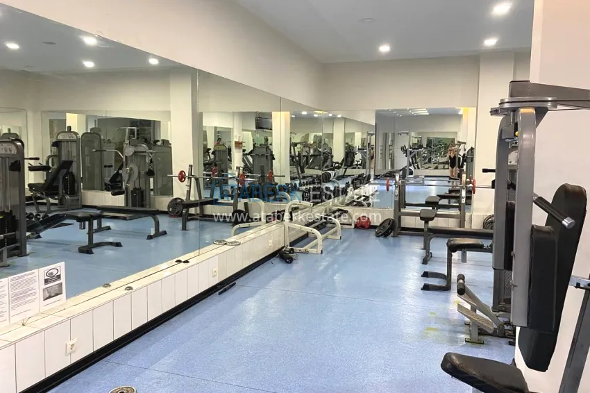 1+1 apartment from owner in Alanya, Oba - furnished in a condominium complex 33 