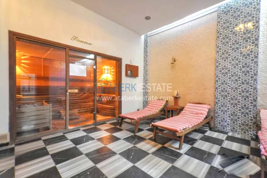 1+1 apartment from owner in Alanya, Oba - furnished in a condominium complex 35 