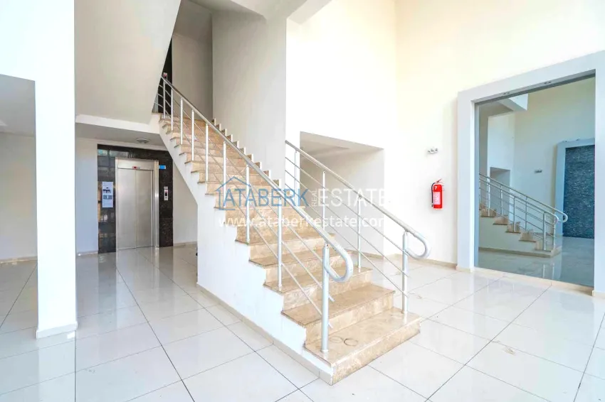 1+1 apartment from owner in Alanya, Oba - furnished in a condominium complex 36 