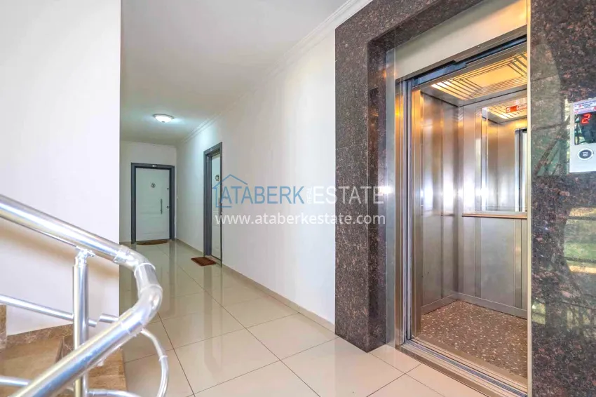 1+1 apartment from owner in Alanya, Oba - furnished in a condominium complex 37 