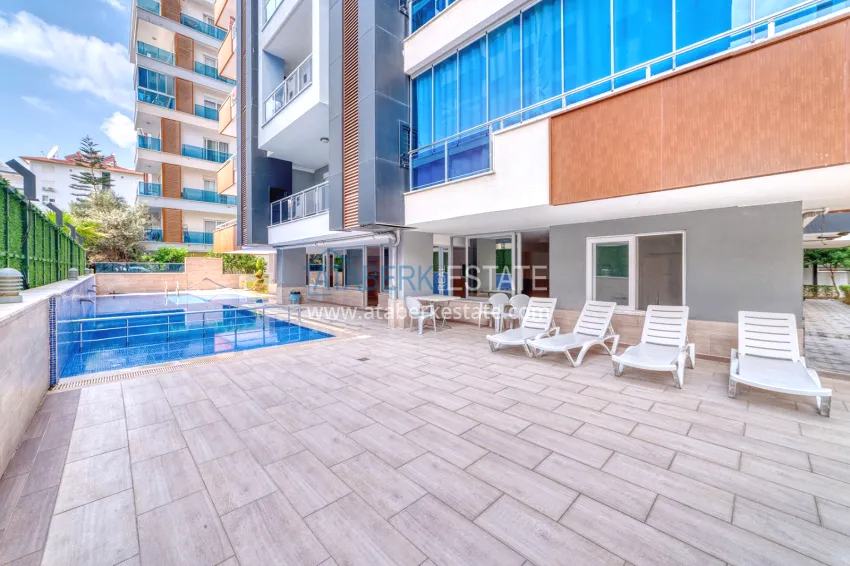 1+1 apartment with sea and mountain views in Mahmutlar — 300 from the sea, sale from the owner 4 