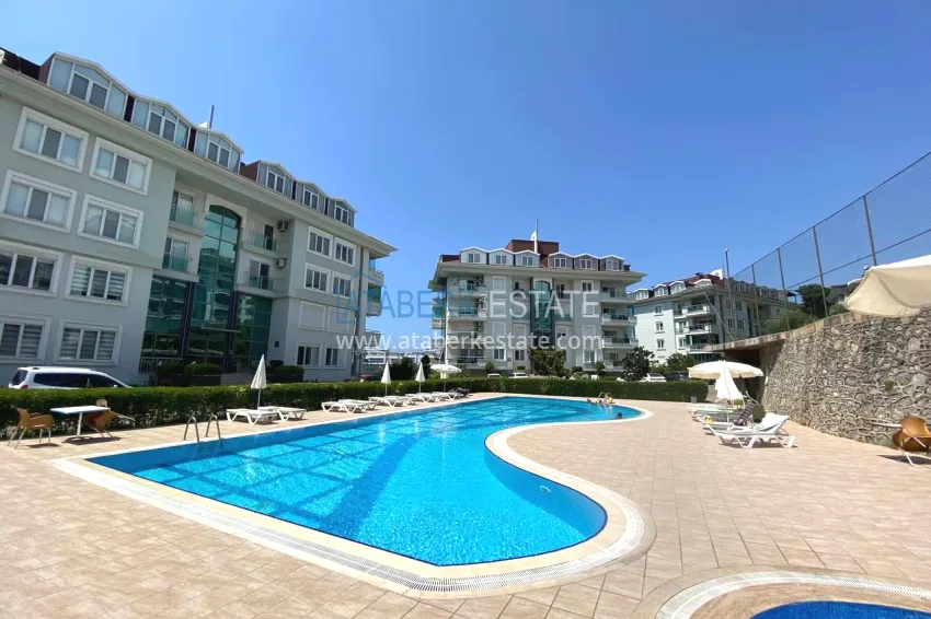 1+1 apartment from owner in Alanya, Oba - furnished in a condominium complex 6 