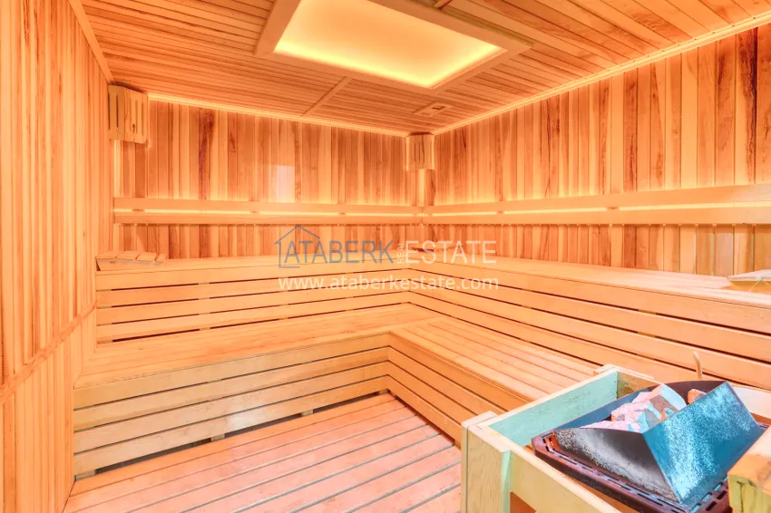 1+1 apartment with sea and mountain views in Mahmutlar — 300 from the sea, sale from the owner 8 