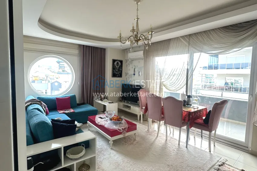 Purchase 1+1 apartment with sea and mountain views in Mahmutlar — 300 from the sea, sale from the owner 9 