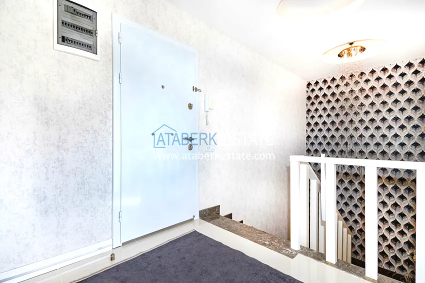Purchase Elegant 3+1 villa with panoramic sea and mountain views in an elite complex — Alanya, Kargicak district 13 