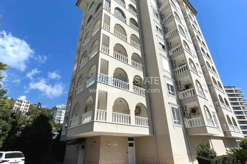 2+1 apartment in Alanya, Cikcilli — furnished and with sea view 12 