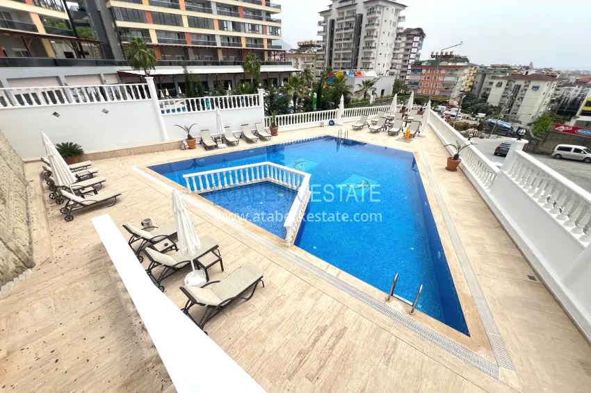 2+1 apartment in Alanya, Cikcilli — furnished and with sea view 2 