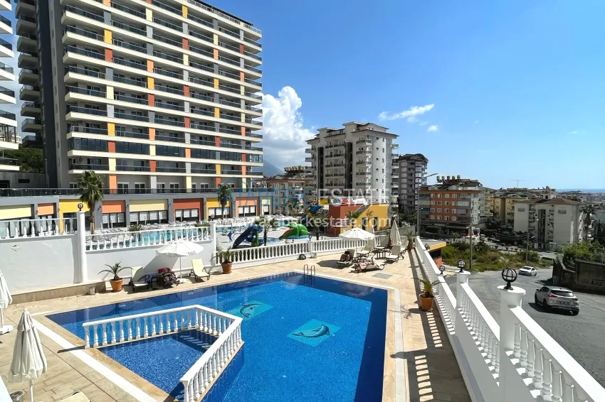2+1 apartment in Alanya, Cikcilli — furnished and with sea view 3 