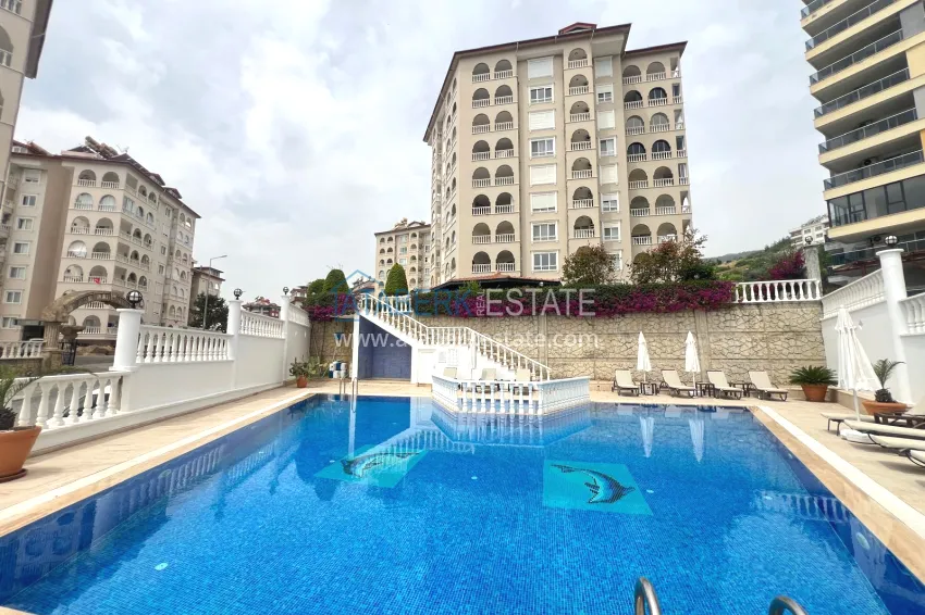 2+1 apartment in Alanya, Cikcilli — furnished and with sea view 4 