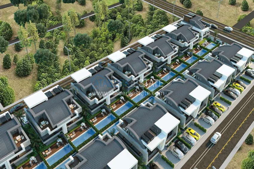 Cottage complex in Belek - villas from the developer, citizenship, residence permit and installments 10 