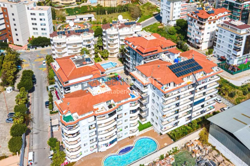 2+1 apartment in Alanya, Cikcilli district - furnished, separate kitchen and three balconies 1