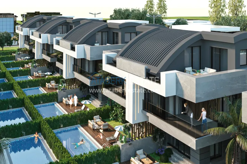 Cottage complex in Belek - villas from the developer, citizenship, residence permit and installments 3 