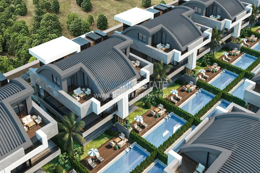 Cottage complex in Belek - villas from the developer, citizenship, residence permit and installments 6 