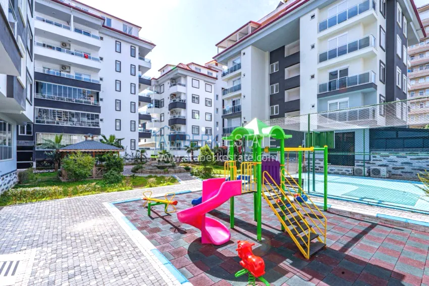2+1 apartment in Alanya, Cikcilli district - furnished, separate kitchen and three balconies 7
