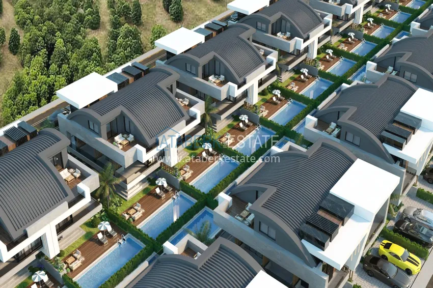 Cottage complex in Belek - villas from the developer, citizenship, residence permit and installments 9 
