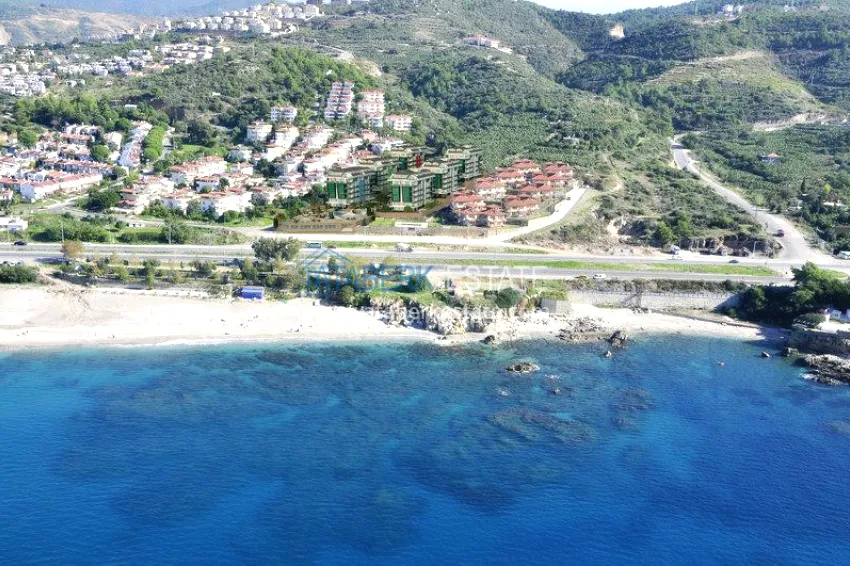Beachfront complex with developed infrastructure 1