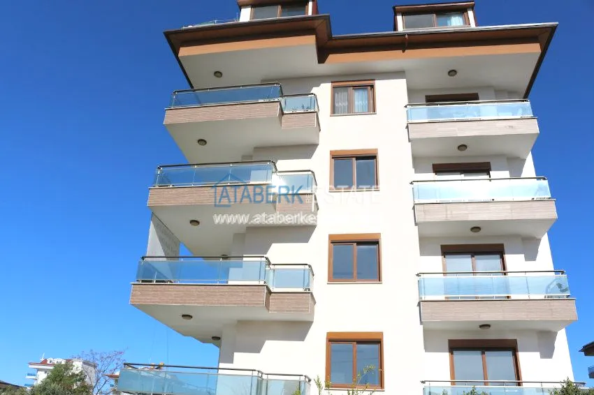 Apartments in the new complex in Kestel 4