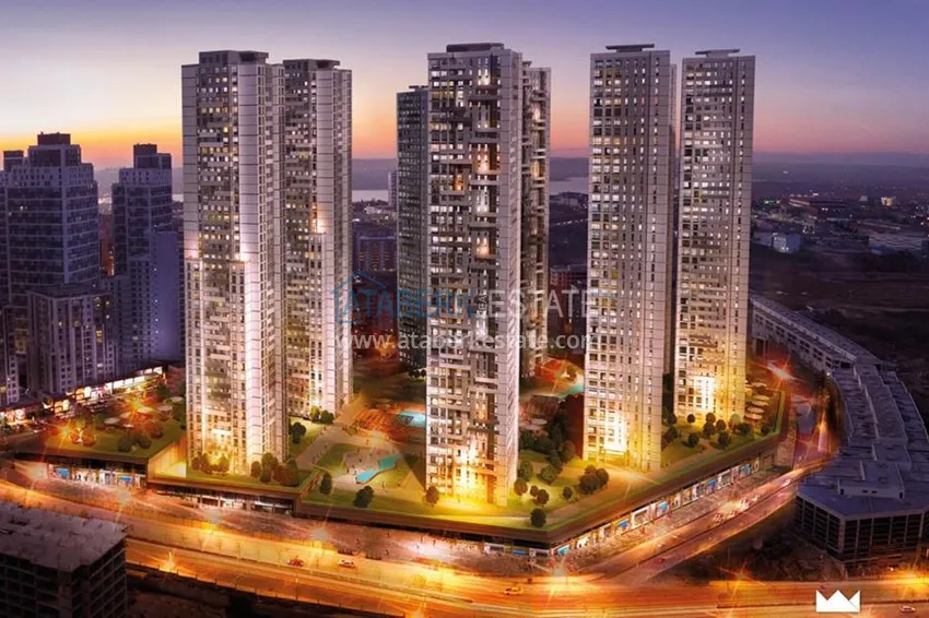 Residential project under construction in Istanbul 13 