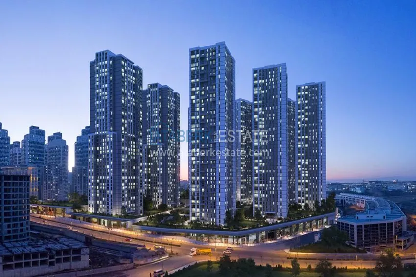Residential project under construction in Istanbul 1 