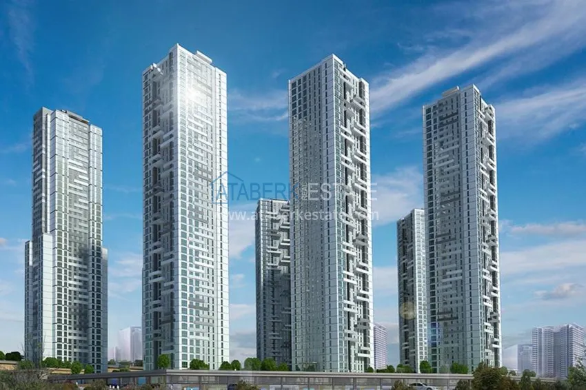 Residential project under construction in Istanbul 7 