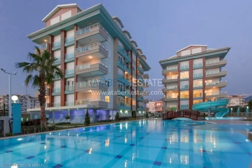 Furnished duplex on the first coastline in Kestel 1 