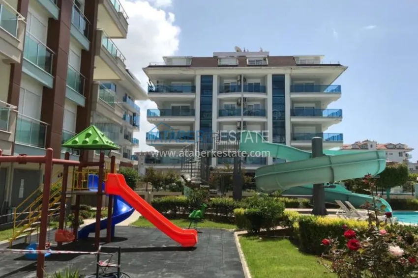 Furnished duplex on the first coastline in Kestel 3 