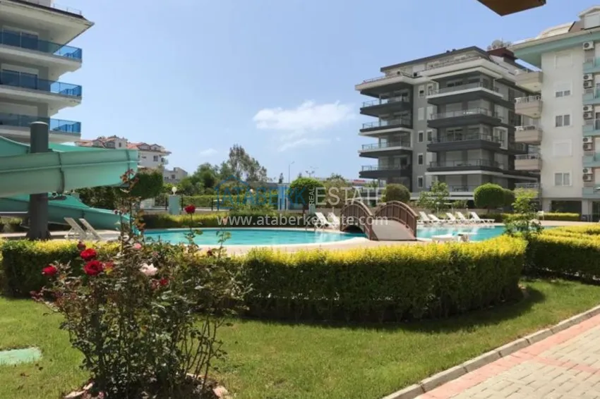 Furnished duplex on the first coastline in Kestel 11 