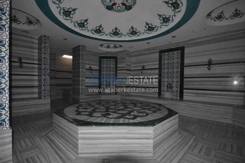 1+1 apartment with a private beach in Avsallar 11 