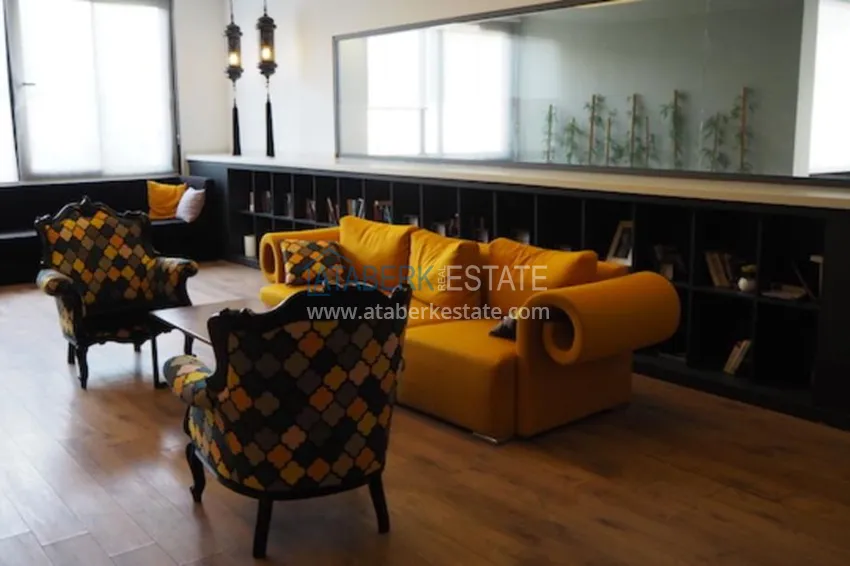 1+1 apartment, located 50 meters from the sea in Oba center 29 