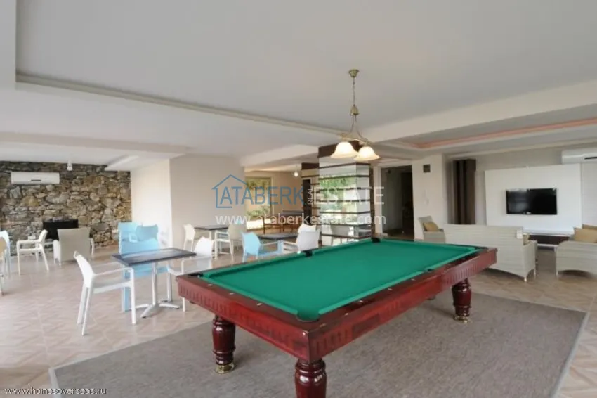 Furnished duplex on the first coastline in Kestel 19 