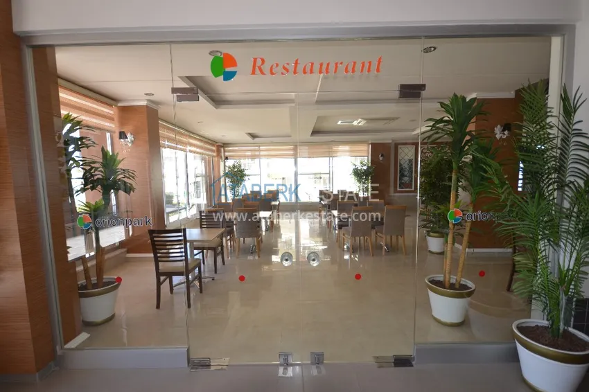 1+1 apartment with a private beach in Avsallar 6 