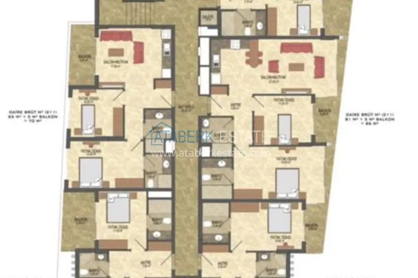 Purchase New residential complex in the center of Alanya at prices from the developer 1 