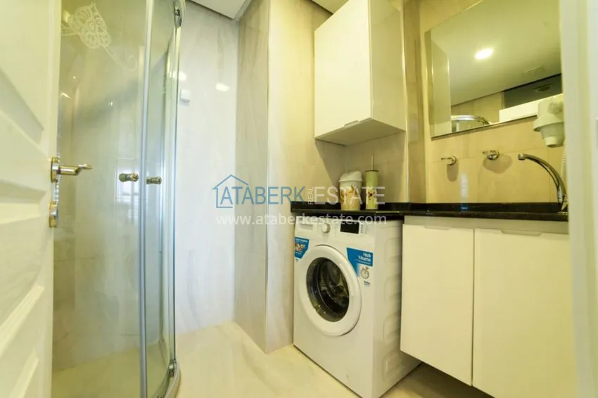 Purchase  Studio apartment in Mahmutlar for seasonal rent on the first line of B82 4 